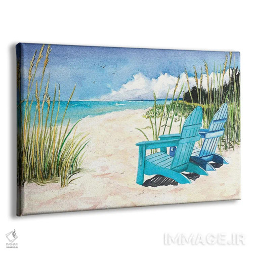 تابلو شور عصرگاهی اثر کریستین ریشو - نمای پرسپکتیو محصول