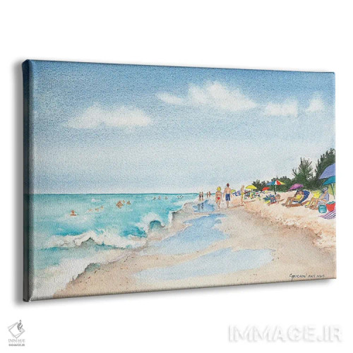 تابلو روز ساحلی فلوریدا اثر کریستین ریشو - نمای پرسپکتیو محصول