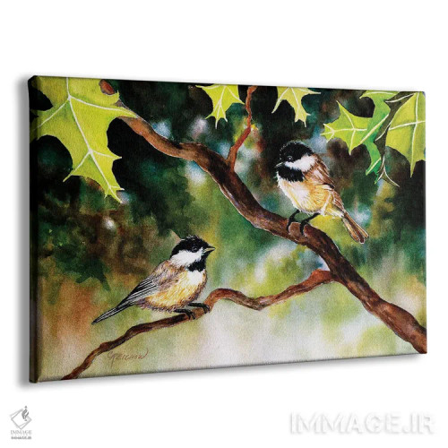 تابلو ما دو نفر اثر کریستین ریشو - نمای پرسپکتیو محصول