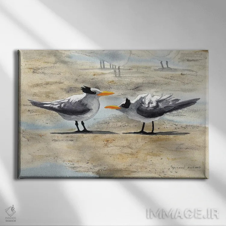 تابلو بله عزیزم اثر کریستین ریشو - نمای روبهرو روی دیوار