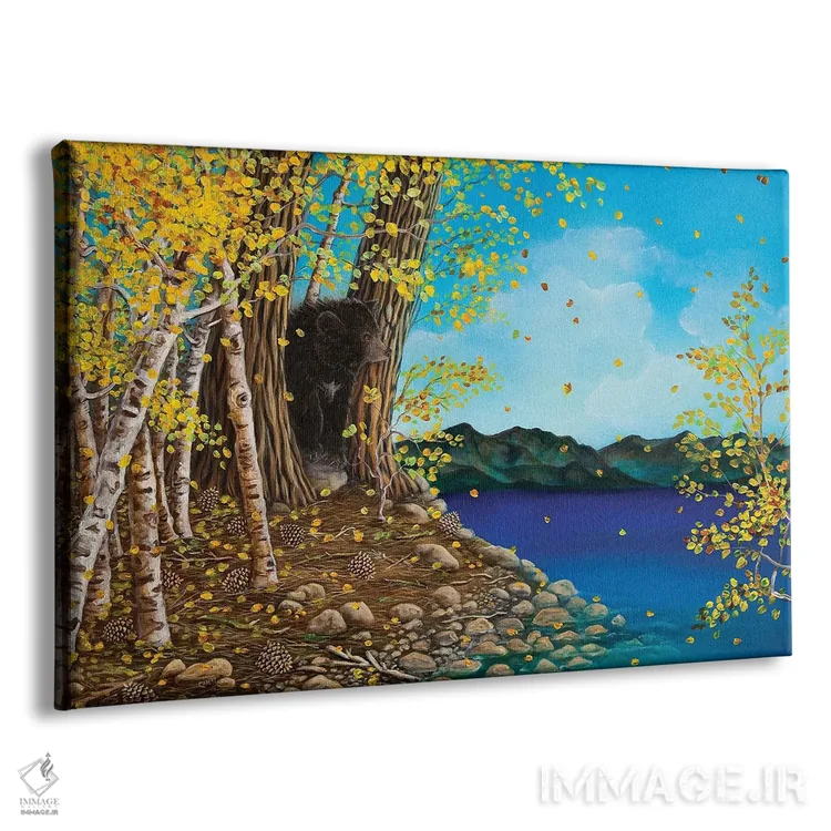 تابلو یک روز پاییزی اثر کتی مککللند - نمای پرسپکتیو محصول