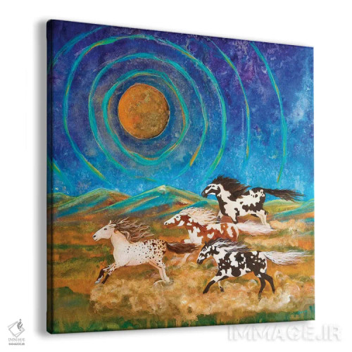 تابلو پونیهای قدرتی اثر کتی مککللند - نمای پرسپکتیو محصول