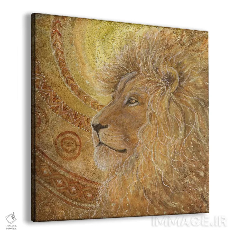 تابلو خورشید شیر اثر کتی مککللند - نمای پرسپکتیو محصول