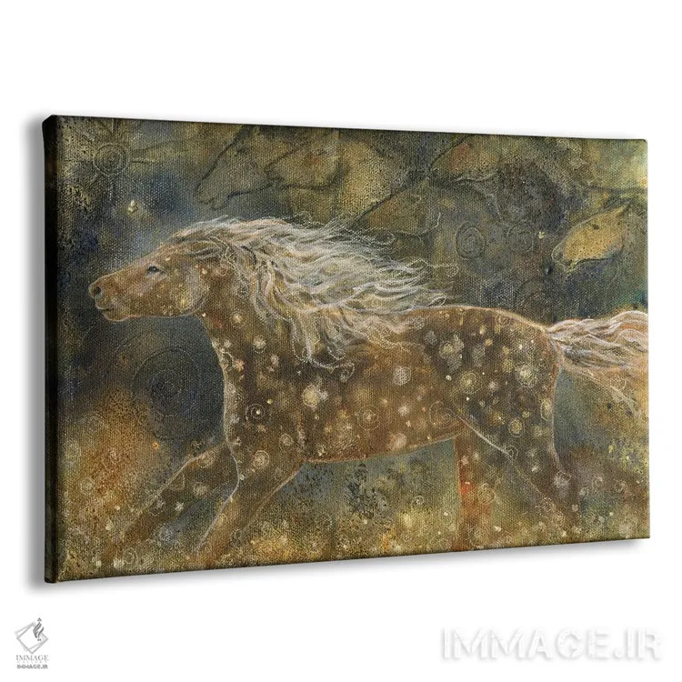 تابلو دویدن روح اثر کتی مککللند - نمای پرسپکتیو محصول