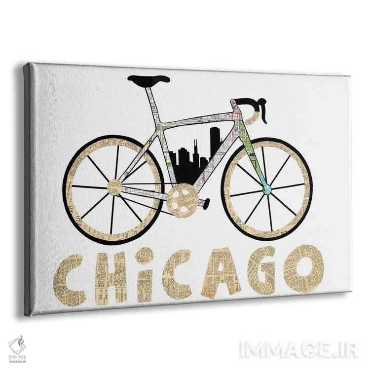 تابلو دوچرخه در شیکاگو اثر پیپر کاتز (استودیو طراحی کاغذی) - نمای پرسپکتیو محصول