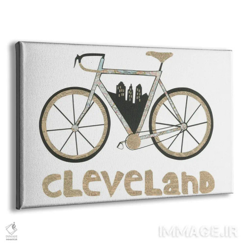 تابلو دوچرخهٔ کلیولند اثر پیپر کاتز (استودیو طراحی کاغذی) - نمای پرسپکتیو محصول
