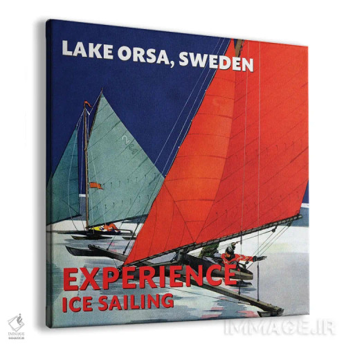 تابلو سفر به سوئد اثر سَتردی ایونینگ پُست (مجله و برند هنری آمریکایی) - نمای پرسپکتیو محصول