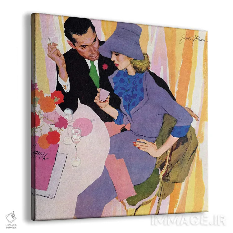 تابلو ازدواج برای من نیست اثر جو د مرس - نمای پرسپکتیو محصول