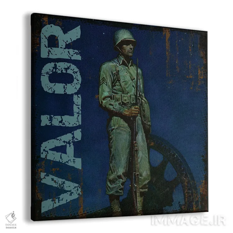 تابلو سرباز تنها اثر مید شفر - نمای پرسپکتیو محصول