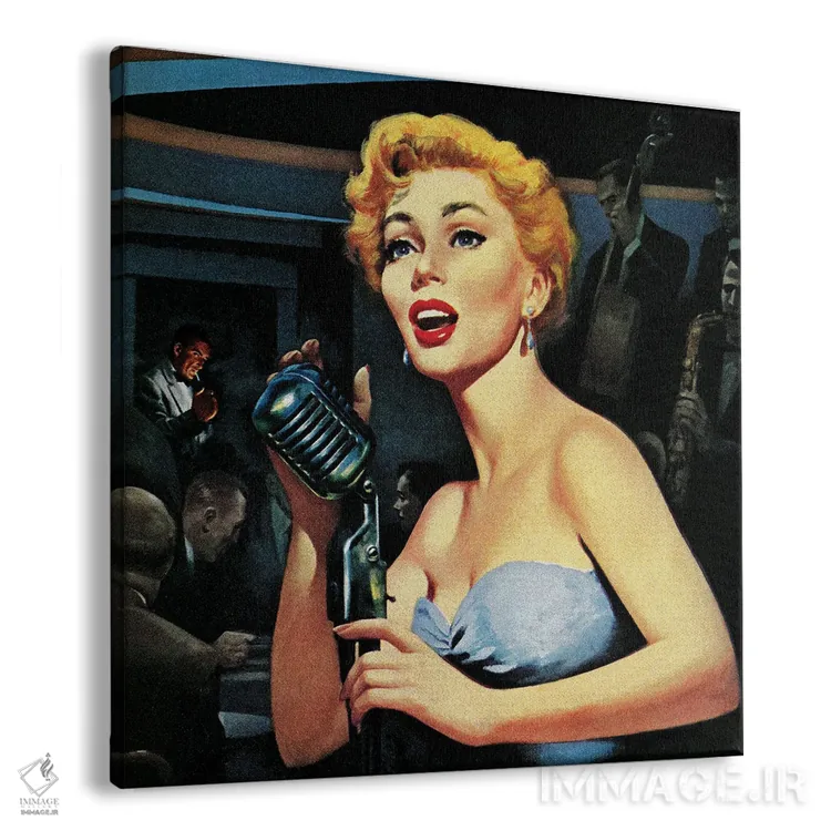 تابلو قهرمان هونکیتونک (موسیقی کانتری) اثر رابرت استنلی - نمای پرسپکتیو محصول