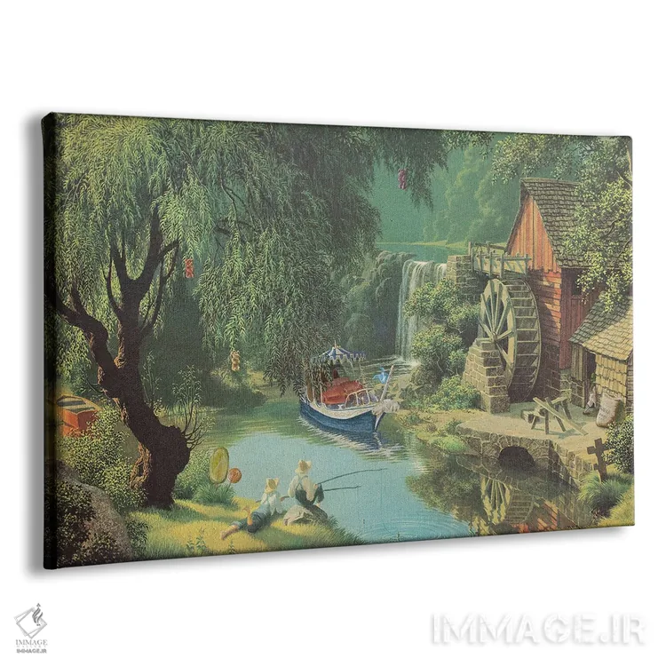 تابلو تجسم ناب اثر کورتنی هیرشه - نمای پرسپکتیو محصول