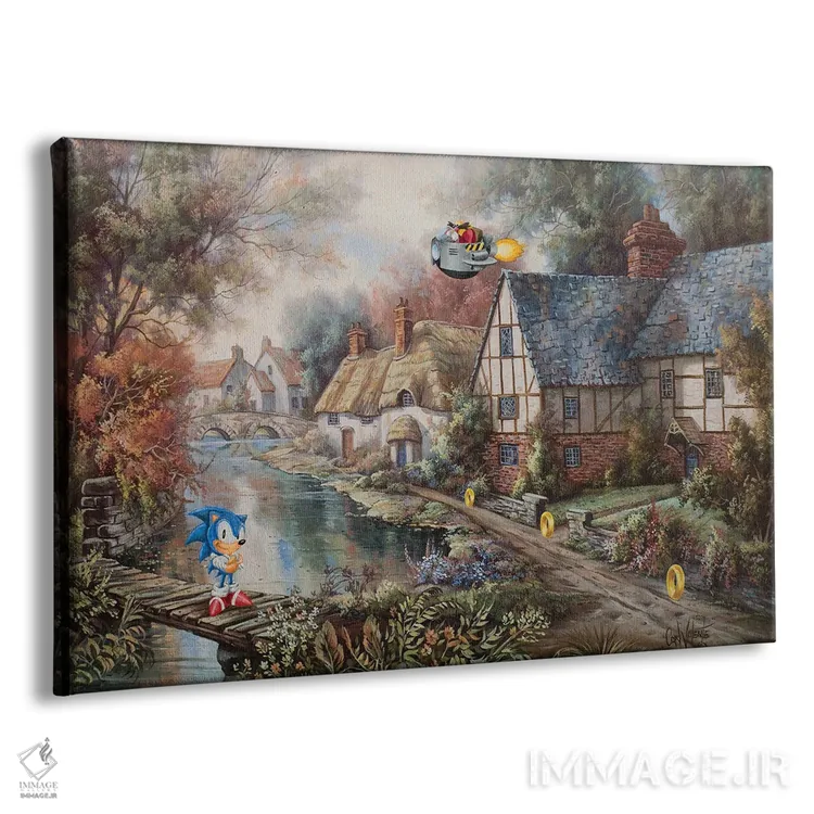 تابلو سرعت صوتی (سونیک) اثر کورتنی هیرشه - نمای پرسپکتیو محصول