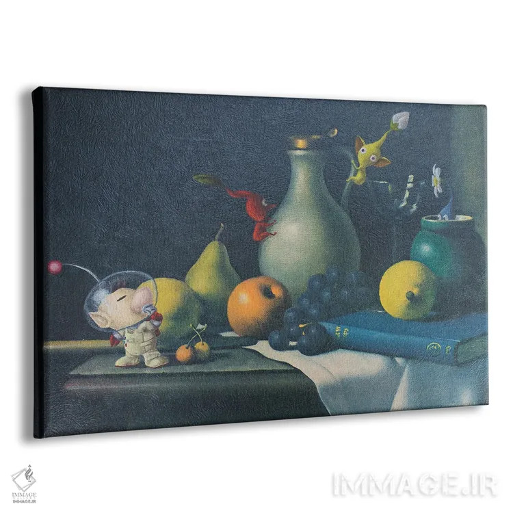 تابلو کشتی اساس دلفین (کشتی خیالی) اثر کورتنی هیرشه - نمای پرسپکتیو محصول