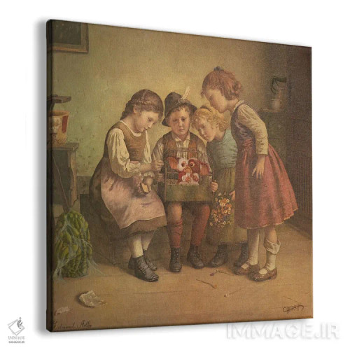 تابلو میانوعدههای نیمهشب اثر کورتنی هیرشه - نمای پرسپکتیو محصول