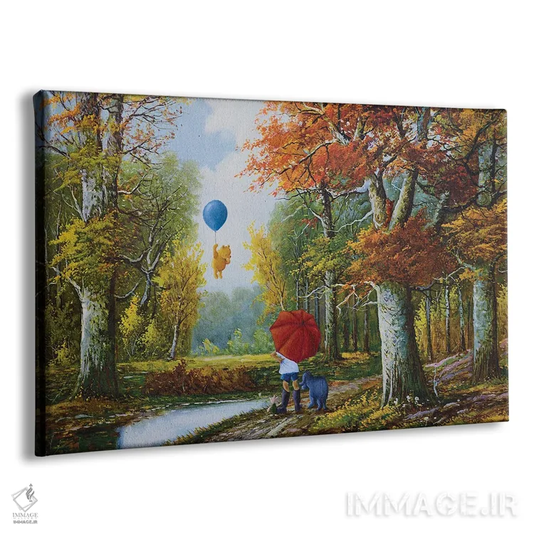 تابلو ای وای (ابراز نگرانی - معمولا وینی پو) اثر کورتنی هیرشه - نمای پرسپکتیو محصول