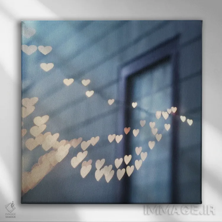 تابلو در انتظار رومئو اثر چلسیا ویکتوریا - نمای روبهرو روی دیوار