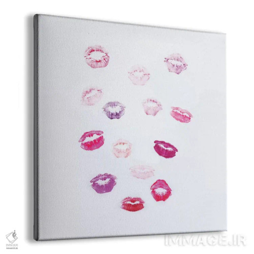 تابلو بوسه اثر چلسیا ویکتوریا - نمای پرسپکتیو محصول