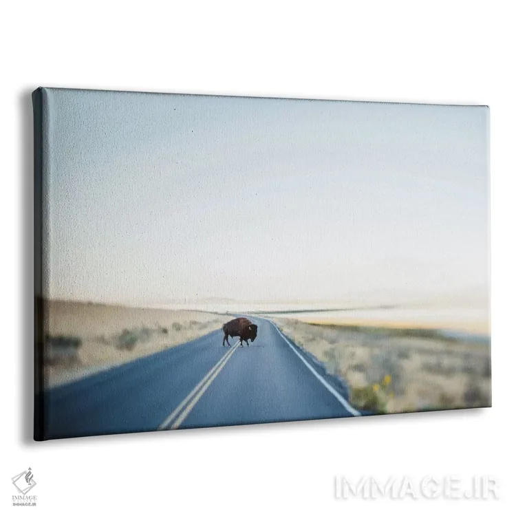 تابلو عابری پیاده (با معنای مثبت) اثر چلسیا ویکتوریا - نمای پرسپکتیو محصول