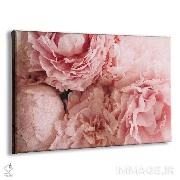 تابلو گل صدتومانی گلگون اثر چلسیا ویکتوریا - نمای پرسپکتیو محصول