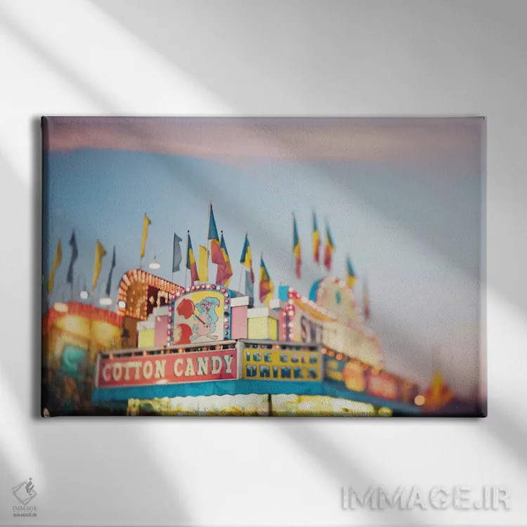 تابلو کارناوال اثر چلسیا ویکتوریا - نمای روبهرو روی دیوار