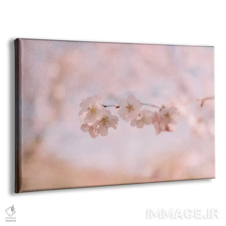 تابلو شکوفه گیلاس ۲ اثر چلسیا ویکتوریا - نمای پرسپکتیو محصول