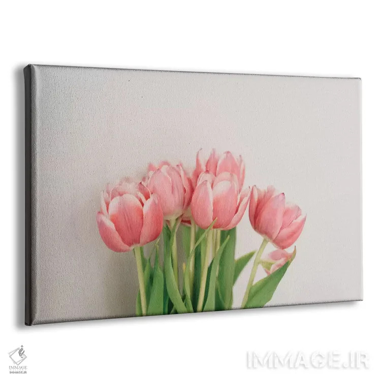 تابلو لالههای بهاری اثر چلسیا ویکتوریا - نمای پرسپکتیو محصول