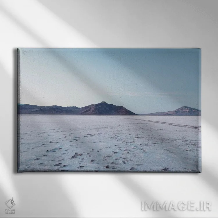 تابلو شهر سالت لیک (آمریکا) اثر چلسیا ویکتوریا - نمای روبهرو روی دیوار