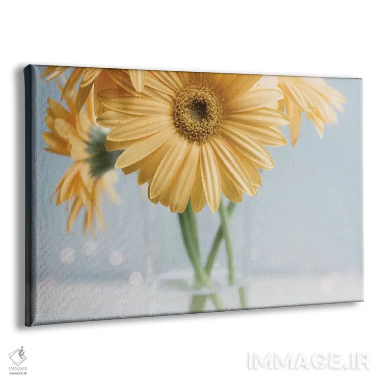 تابلو مروارید زرد ۲ اثر چلسیا ویکتوریا - نمای پرسپکتیو محصول