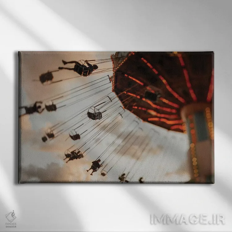 تابلو تاب اثر چلسیا ویکتوریا - نمای روبهرو روی دیوار