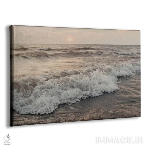 تابلو امواج اثر چلسیا ویکتوریا - نمای پرسپکتیو محصول