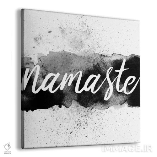 تابلو ناماسته (عبارت سلام و احترام هندی) اثر چلسیا ویکتوریا - نمای پرسپکتیو محصول