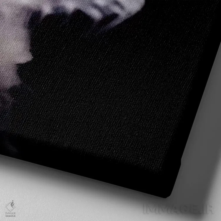 تابلو ارواح ژرفا ۳ (قسمت سوم) اثر چلسیا ویکتوریا - نمای نزدیک بافت بوم