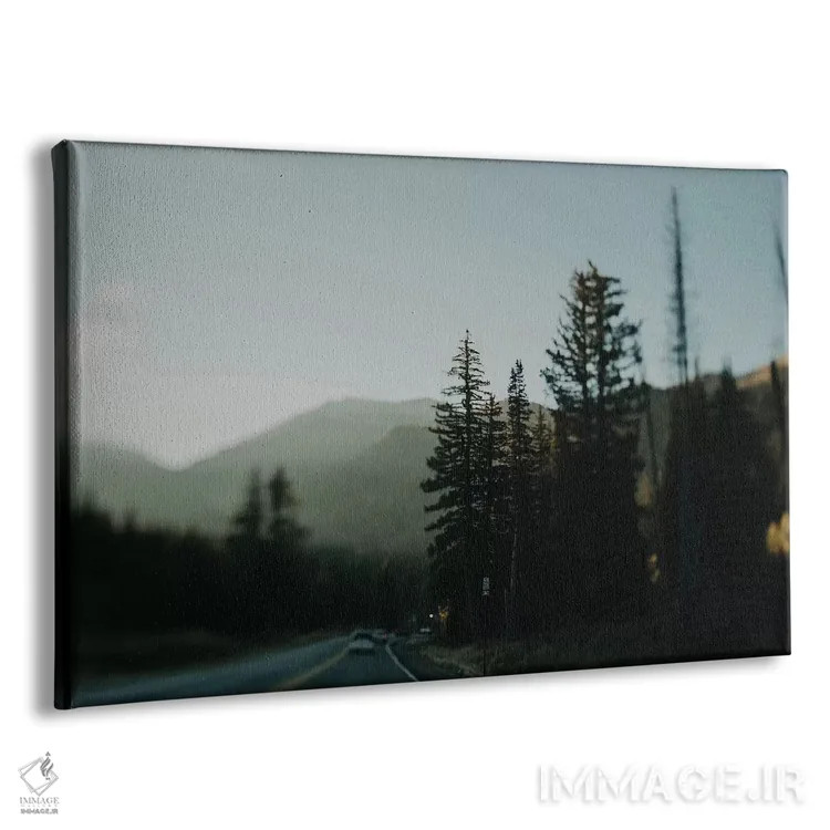 تابلو کوهستانهای بزرگ اثر چلسیا ویکتوریا - نمای پرسپکتیو محصول