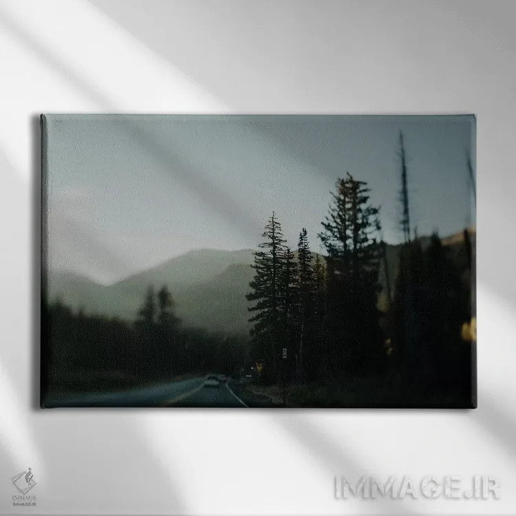 تابلو کوهستانهای بزرگ اثر چلسیا ویکتوریا - نمای روبهرو روی دیوار