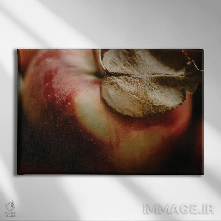 تابلو سیب تازه اثر چلسیا ویکتوریا - نمای روبهرو روی دیوار