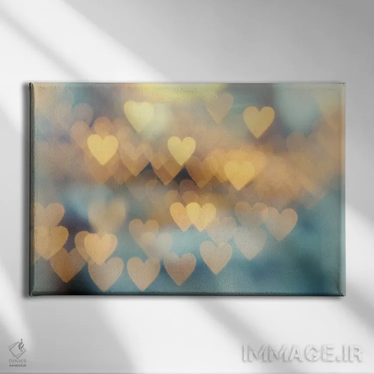 تابلو چنگ زدن به عشق ۲ (قسمت دوم) اثر چلسیا ویکتوریا - نمای روبهرو روی دیوار