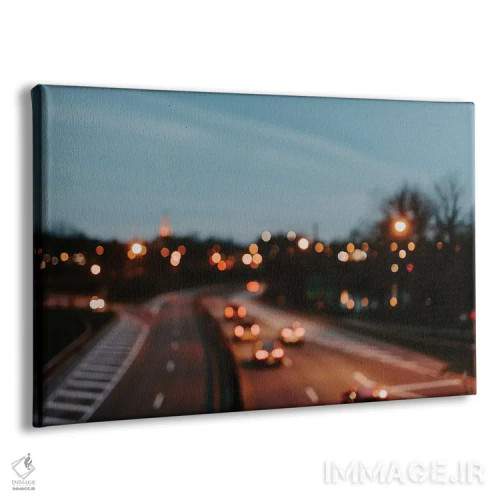 تابلو شهر و شب اثر چلسیا ویکتوریا - نمای پرسپکتیو محصول