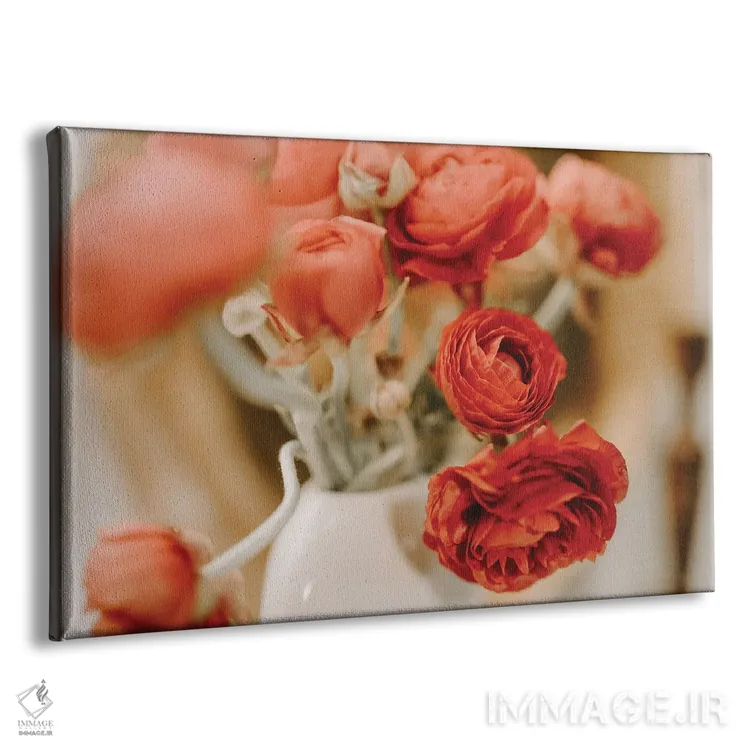 تابلو شکوفه آلاله اثر چلسیا ویکتوریا - نمای پرسپکتیو محصول