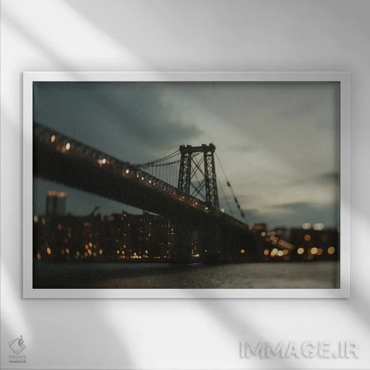 تابلو منهتن سهم ما خواهد بود اثر چلسیا ویکتوریا - نمای قابدار سفید