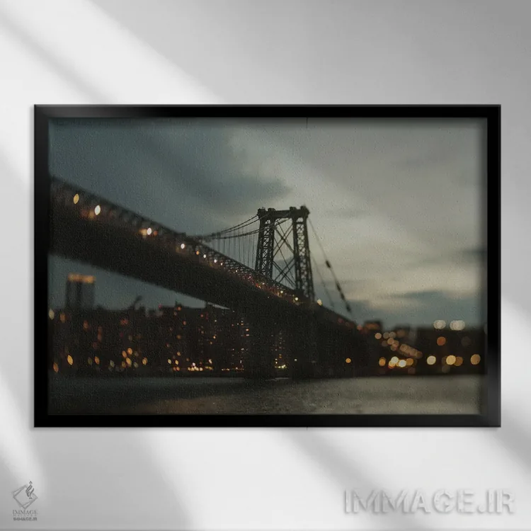 تابلو منهتن سهم ما خواهد بود اثر چلسیا ویکتوریا - نمای قابدار مشکی