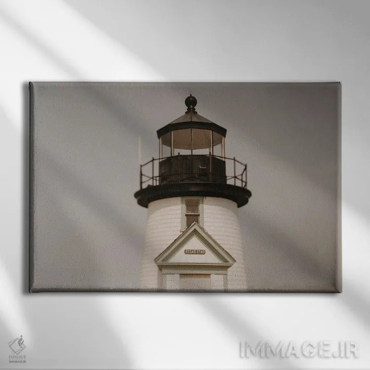تابلو فانوس دریایی نانتاکت اثر چلسیا ویکتوریا - نمای روبهرو روی دیوار