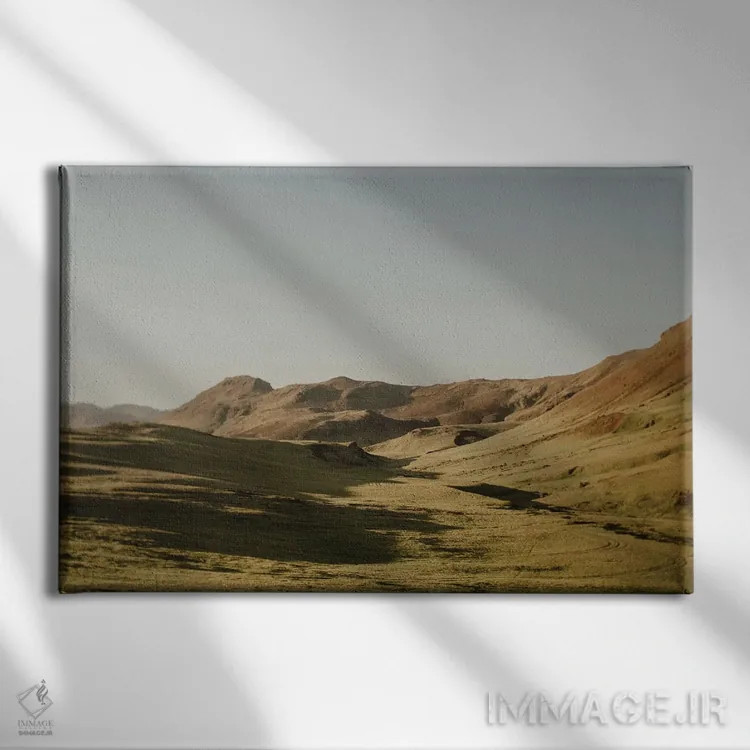 تابلو ویک ایسلند (نام شهر) اثر چلسیا ویکتوریا - نمای روبهرو روی دیوار