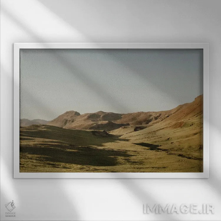 تابلو ویک ایسلند (نام شهر) اثر چلسیا ویکتوریا - نمای قابدار سفید