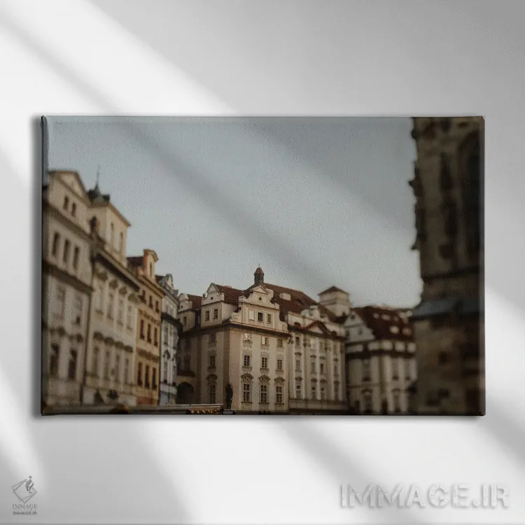 تابلو مسیر پراگ اثر چلسیا ویکتوریا - نمای روبهرو روی دیوار