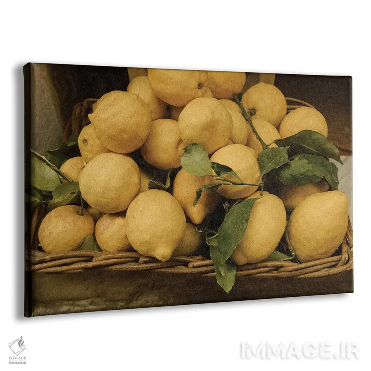 تابلو لیموهای ایتالیایی اثر چلسیا ویکتوریا - نمای پرسپکتیو محصول