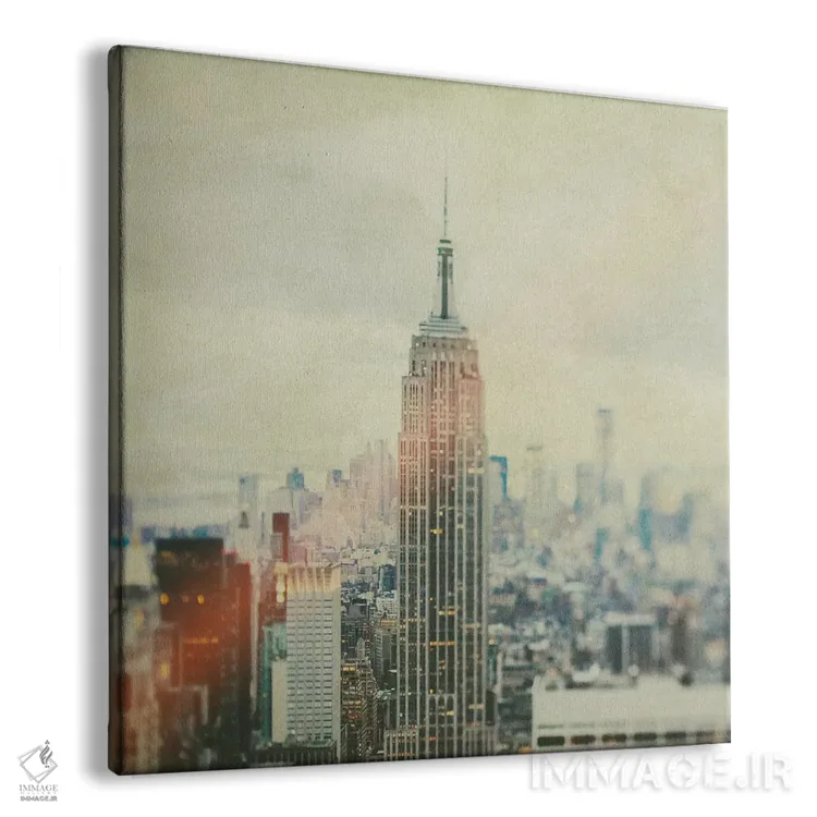 تابلو نیویورک قدیمی اثر چلسیا ویکتوریا - نمای پرسپکتیو محصول