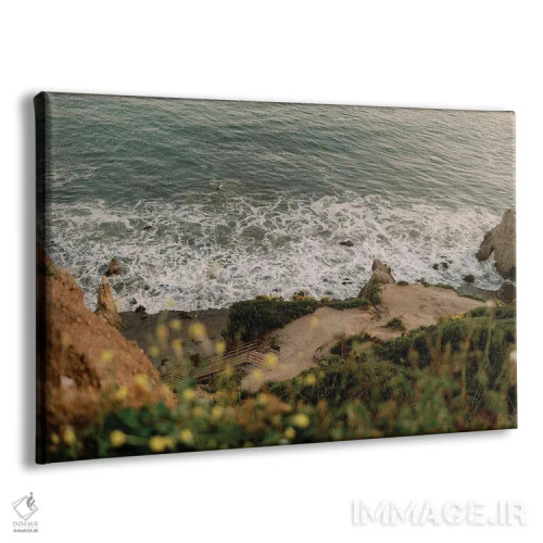 تابلو صخره مالیبو اثر چلسیا ویکتوریا - نمای پرسپکتیو محصول