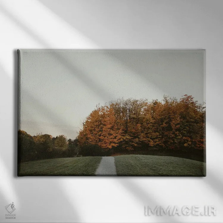 تابلو کیمیاگری پاییز اثر چلسیا ویکتوریا - نمای روبهرو روی دیوار