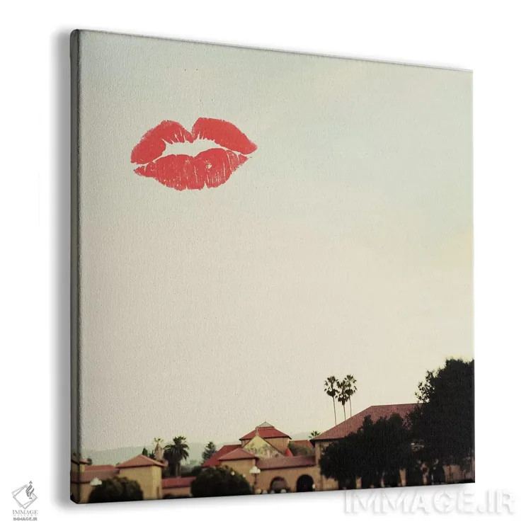 تابلو عشق کالیفرنیا اثر چلسیا ویکتوریا - نمای پرسپکتیو محصول