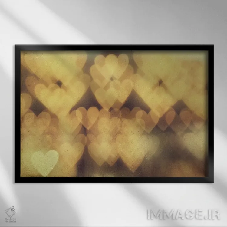 تابلو برجسته (متمایز) اثر چلسیا ویکتوریا - نمای قابدار مشکی